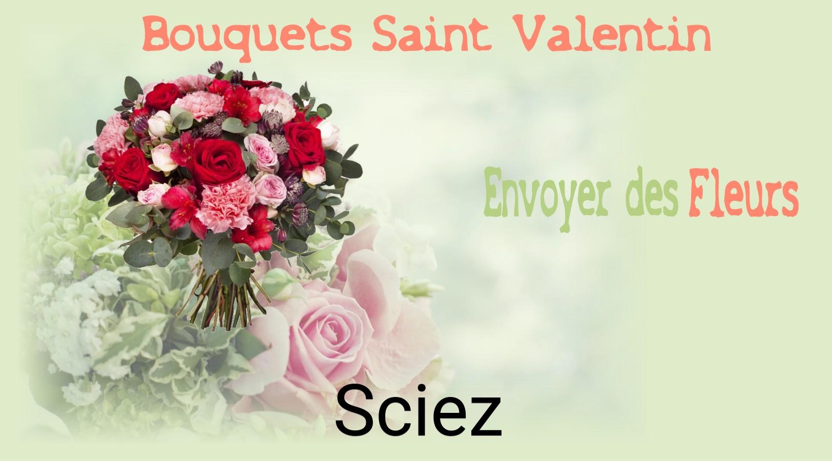Roses de Saint-Valentin livrées à Sciez